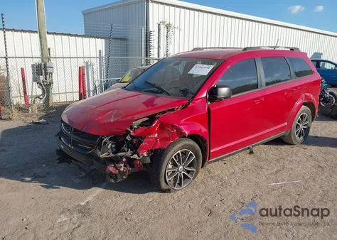 2018 Dodge Journey Se из США, поврежденный, VIN 3C4PDCAB6JT427921